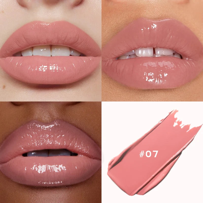 Lip gloss shade #07, glossy finish for a vibrant look