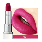 Pudaier lip tint on lips, vibrant pink shade for all-day wear