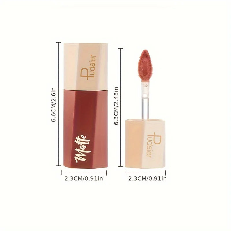 Matte lipstick MAC in rich red color for long-lasting wear