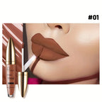 Matte lipstick MAC in rich brown shade for flawless lips.
