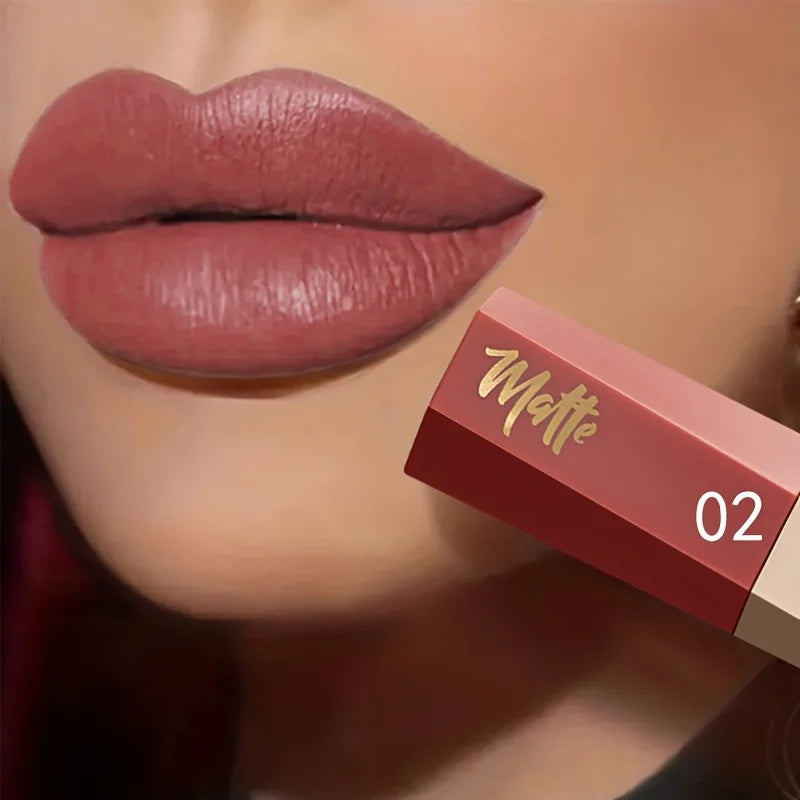 matte lipstick mac in soft pink shade for all-day wear