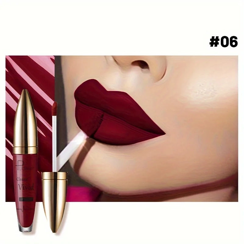 Matte lipstick MAC in deep red, ideal for bold lip looks