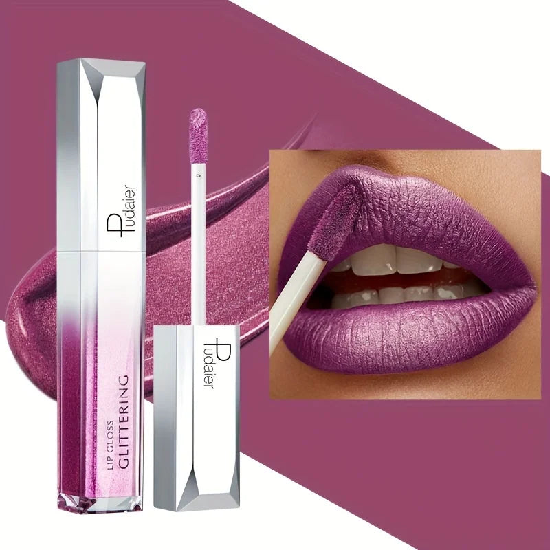 Purple matte lipstick MAC for a bold and glamorous look