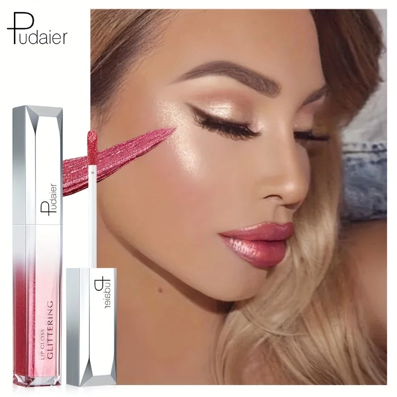 Pudaier matte lipstick mac in shimmering pink for elegant looks
