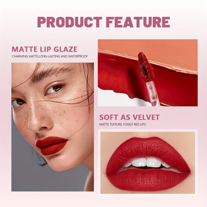 Matte lipstick MAC in red, long-lasting and waterproof for a vibrant look