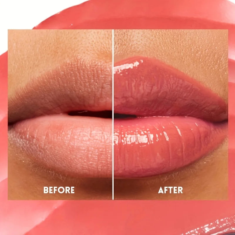 Nude lipstick application for a natural, smooth finish on lips
