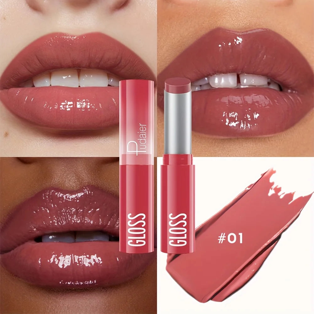 VacationGrabs nude lipstick in glossy finish for a natural look