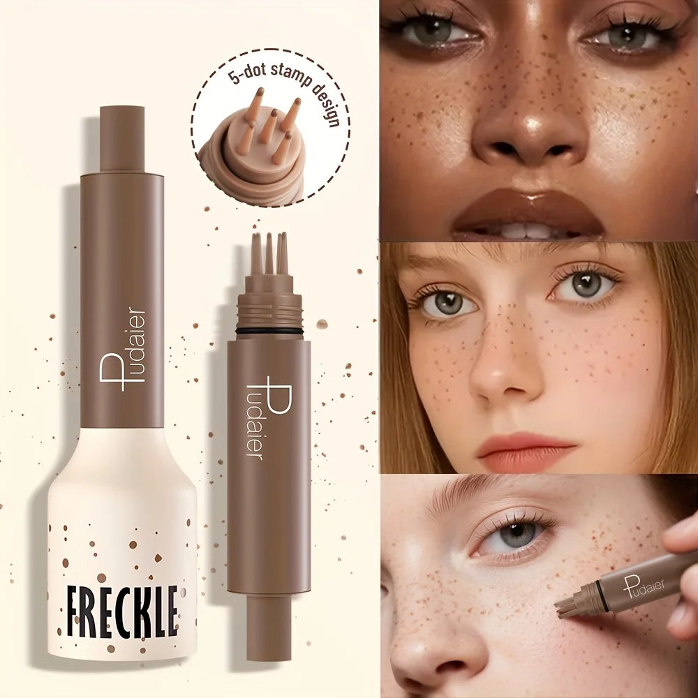 Pudaier waterproof body makeup for creating natural-looking freckles