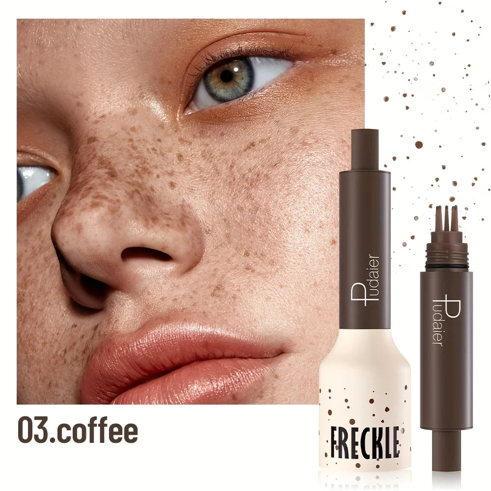 waterproof body makeup in coffee for long-lasting, natural-looking freckles