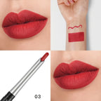 VacationGrabs lipstick pencil waterproof in vibrant red, perfect for all-day wear