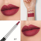 VacationGrabs lipstick pencil waterproof in deep red for long-lasting wear
