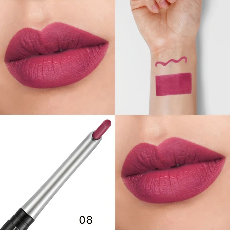 VacationGrabs lipstick pencil waterproof in berry shade for long-lasting wear