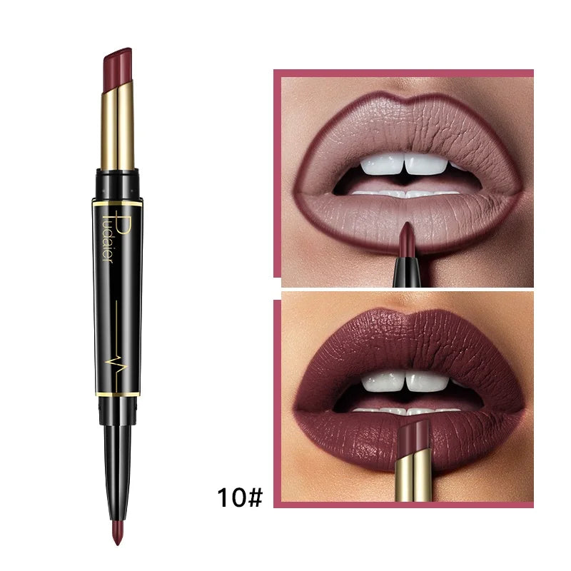 Lip liner pencil for defined lips with lip liner shade 10#