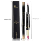 Pudaier Duo Matte Lipstick with lip liner in pink for defined lips