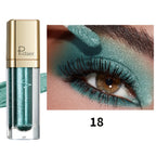 Pudaier shimmering turquoise long lasting eyeshadow for vibrant eye looks