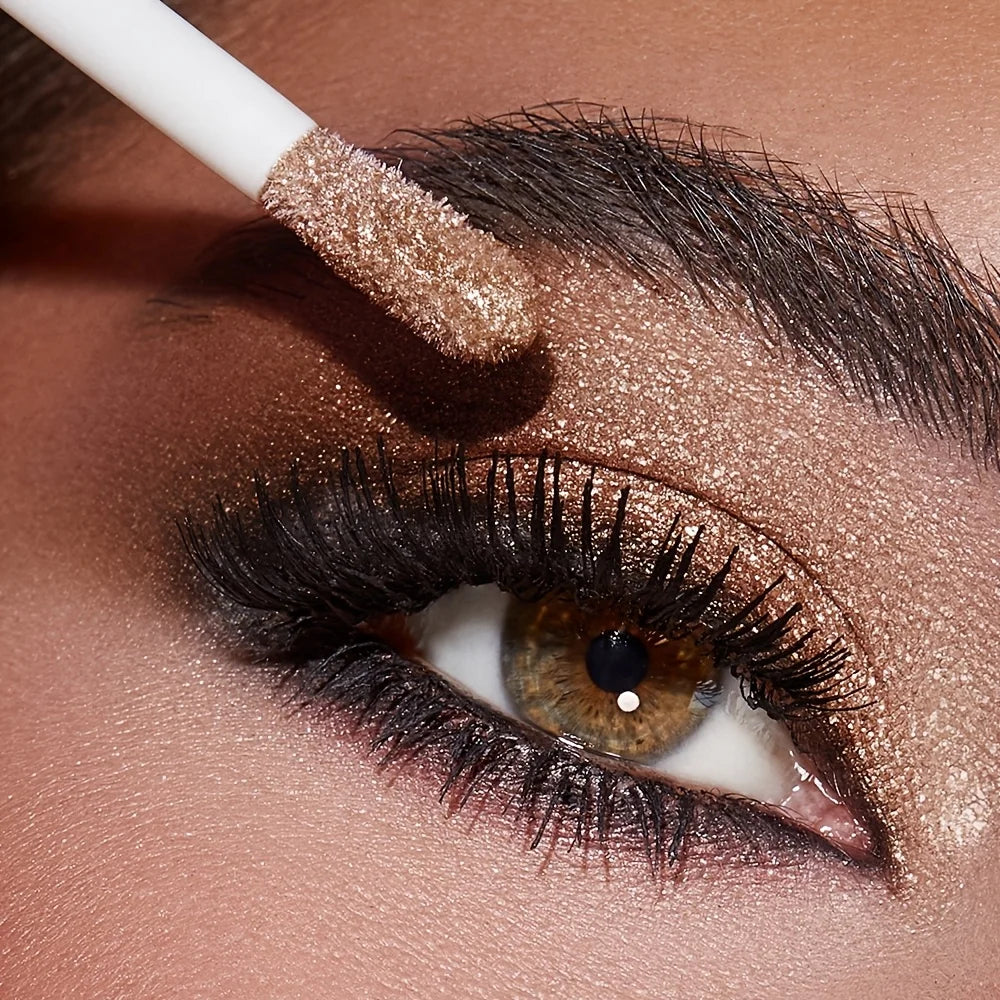 VacationGrabs long lasting eyeshadow in shimmering bronze for all-day wear