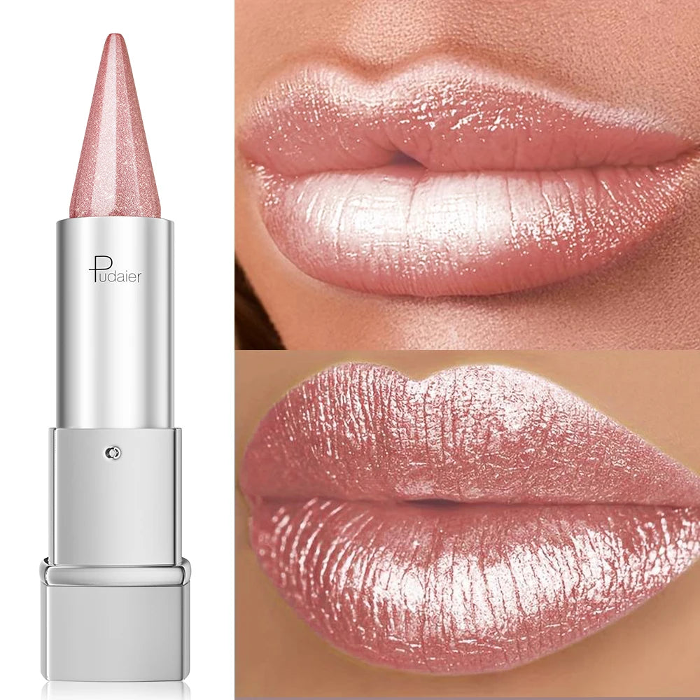 VacationGrabs lipstick pencil waterproof in shimmering pink for all-day wear