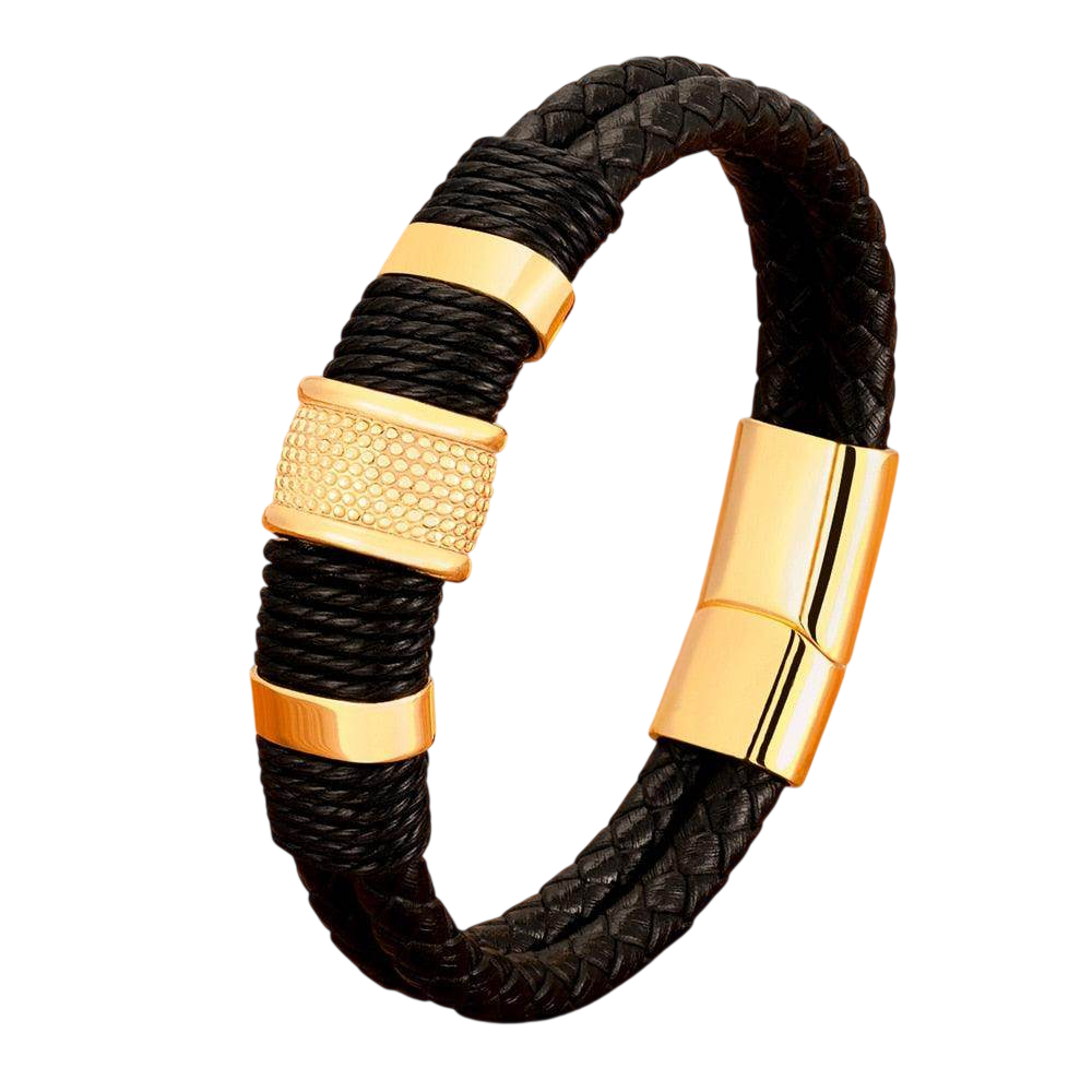 VacationGrabs Punk Stainless Steel Bracelet for Men