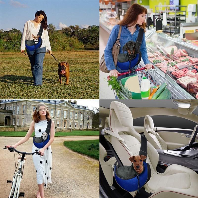 Outdoor Grabs Puppy Or Kitten Colorful Travel Shoulder Bags