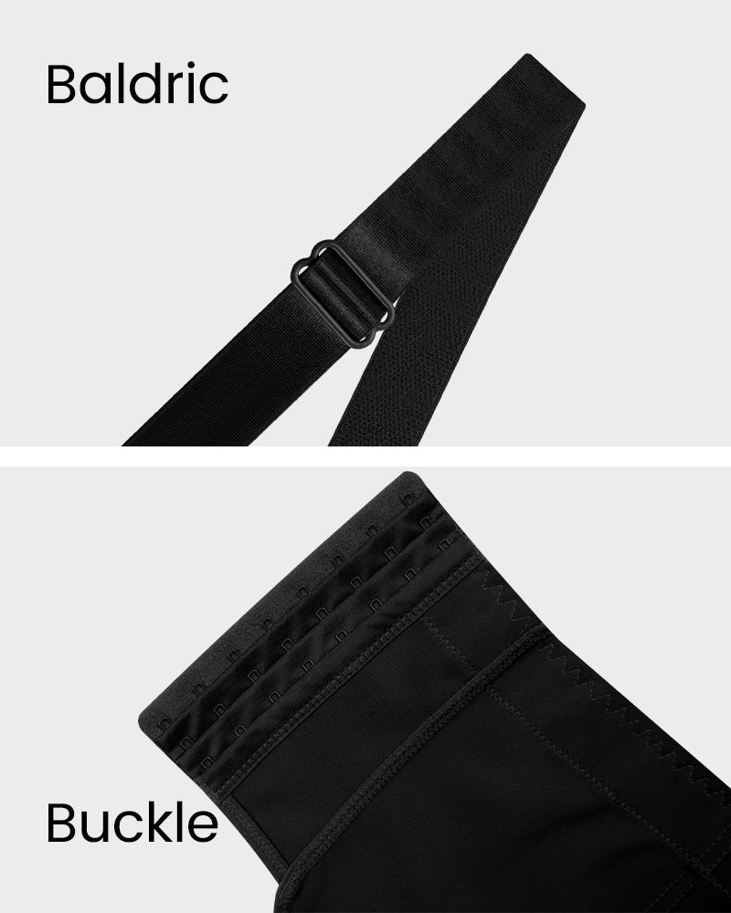 SheCurve push up smoothing bra featuring adjustable baldrics and secure buckle for optimal fit