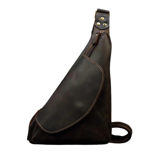Men's Quality Leather Protection Sling Bag