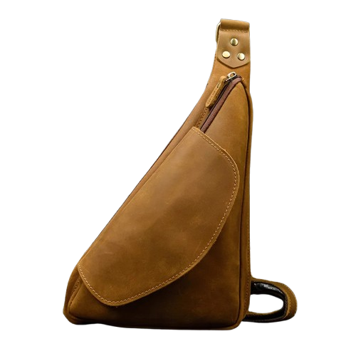 Men's Quality Leather Protection Sling Bag