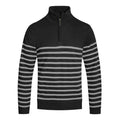 Quarter Zipper Pullover Sweater - VacationGrabs