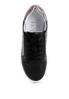 Women's black sneakers by Rag Company, stylish rack room sneakers