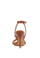 Rag Company Women's Heels with a Stylish Design and Elegant Back View of Black Strappy Heels