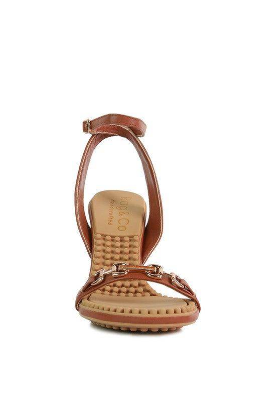 Rag Company stylish black strappy heels featuring a comfortable sole for all-day wear