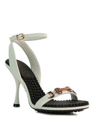 Rag Company Women's Black Strappy Heels with a Stylish Design and Comfortable Fit