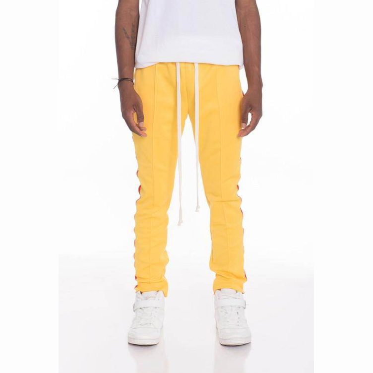 Rasta Taped Track Pants - VacationGrabs