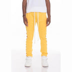 Rasta Taped Track Pants - VacationGrabs