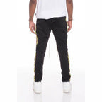 Rasta Taped Track Pants - VacationGrabs