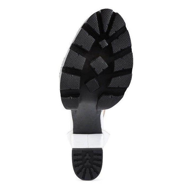 Rag Company women's heels featuring a stylish rattle snake pattern shoes design with a durable sole