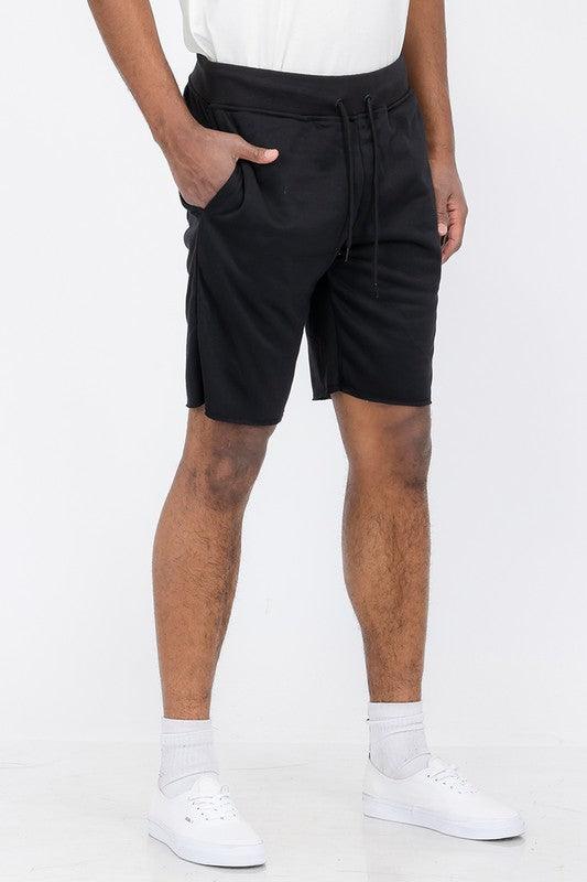Men's Shorts Raw Cut Sweat Shorts