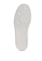 Women's white real leather casual sneakers for everyday wear