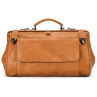 VacationGrabs real leather travel bags with spacious design and sturdy handles for easy carrying