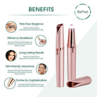 Travel Essentials - Toiletries Rechargeable Eyebrow Hair Remover