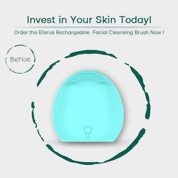 Travel Essentials - Toiletries Rechargeable Facial Cleansing Brush