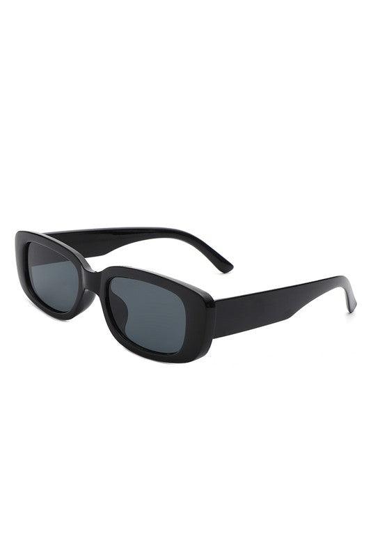 Sunglasses Rectangle Narrow Retro Fashion Slim Sunglasses
