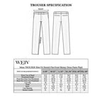 WEIV Men's slim fit red black plaid pants featuring flat-front design and stretch fabric