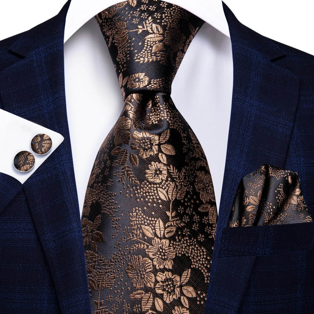 Multicolor Paisley 100% Silk Tie Sets for Men