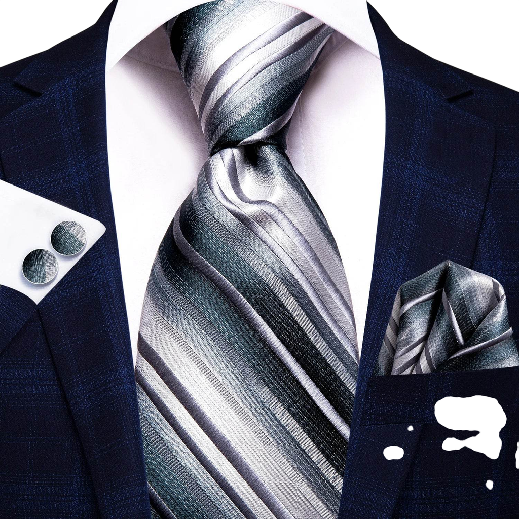Multicolor Paisley 100% Silk Tie Sets for Men