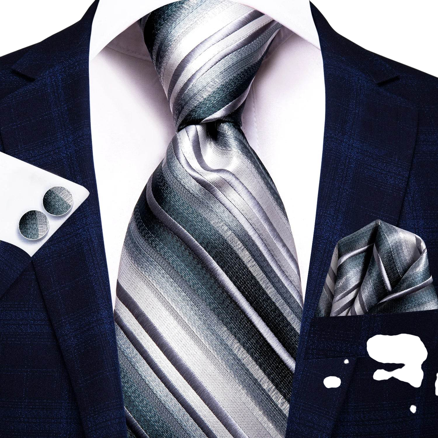 Multicolor Paisley 100% Silk Tie Sets for Men