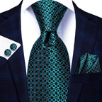 Multicolor Paisley 100% Silk Tie Sets for Men