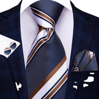 Multicolor Paisley 100% Silk Tie Sets for Men
