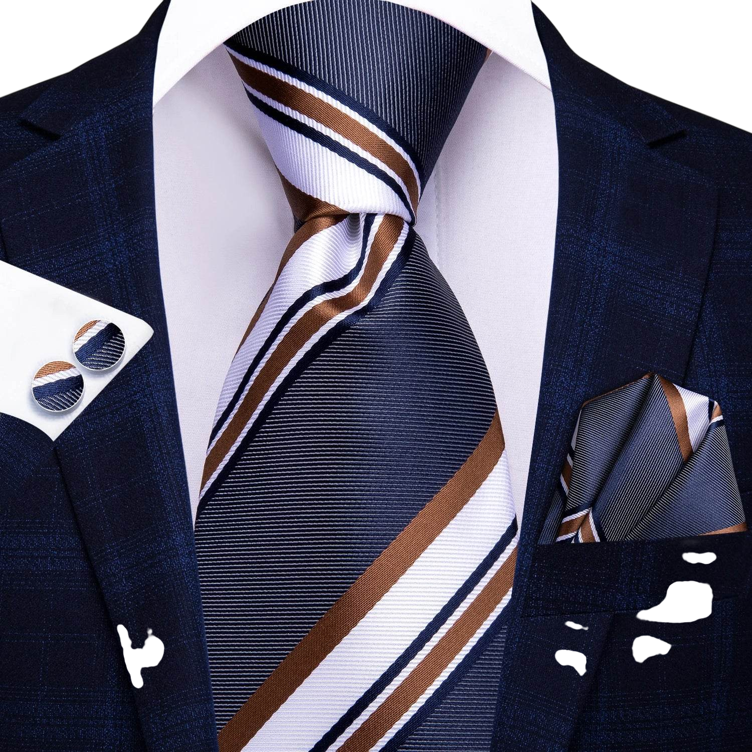 Multicolor Paisley 100% Silk Tie Sets for Men