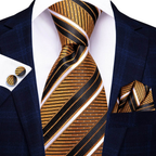 Multicolor Paisley 100% Silk Tie Sets for Men