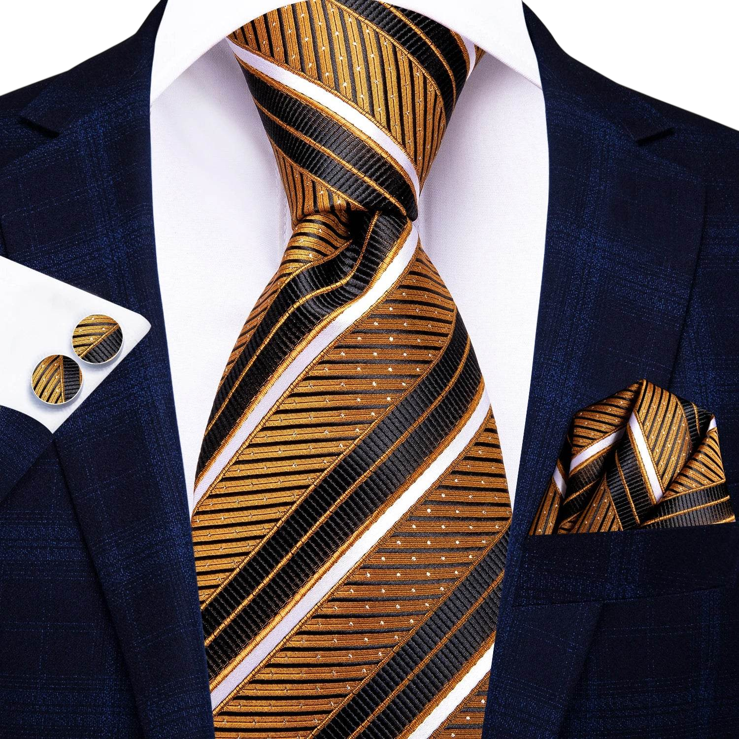 Multicolor Paisley 100% Silk Tie Sets for Men